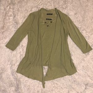 Y2K Zo Zo pea green 2 piece